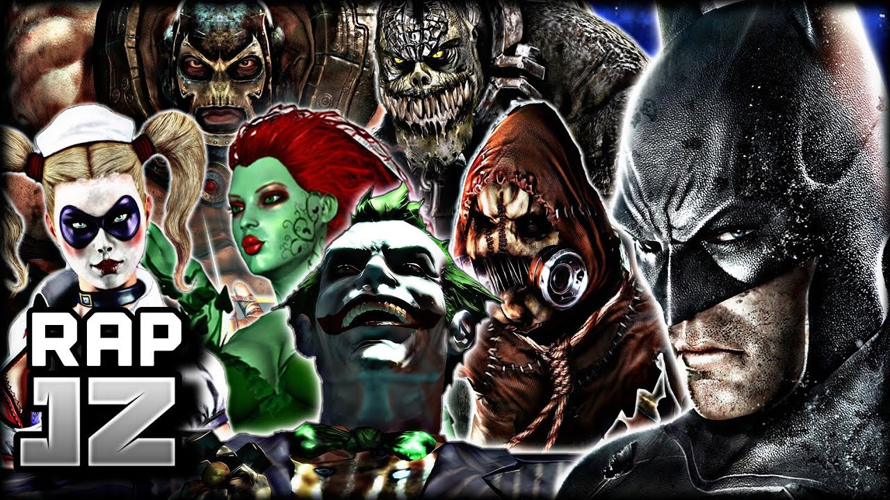 BATMAN ARKHAM ASYLUM RAP | Jezt ft. Grandes Artistas (Prod. KemanMusic ...