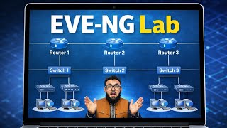 Learn EVE-NG from Scratch | Complete Network Lab Setup for CCNA, CCNP & Cybersecurity