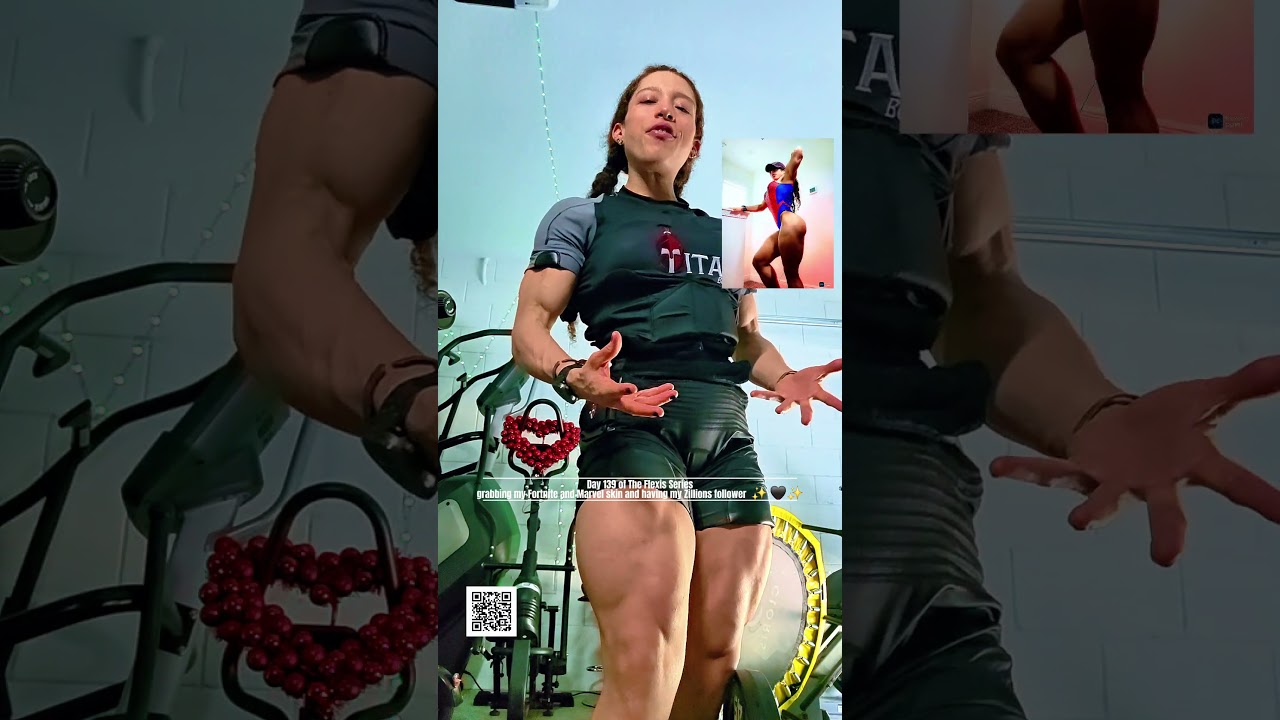 Day 139 of THE FLEXIS SERIES..SHREDDEDGAINS . C⭕️Ⓜ️#carolynemarquez #shreddedgains #flexis #zillions