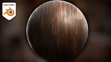 Procedural Dark Wood Floor Boards Material (Blender Tutorial)