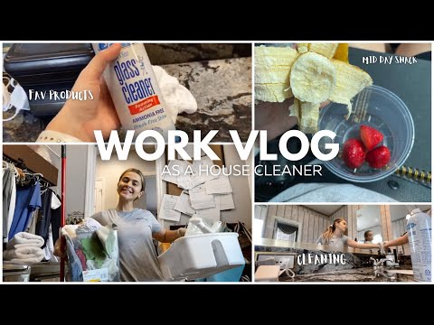 A Work Day In My Life: Cleaning 2 Houses Tips