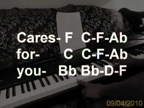 CAST ALL YOUR CARES BY GARY OLIVER ( PIANO TUTORIAL in E FLAT)