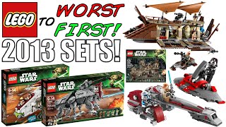 LEGO Worst To First | ALL LEGO Star Wars 2013 Sets!