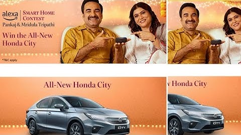 Amazon Alexa Smart Home  All - New Honda City Quiz  Today Answers Amazon | 27 September  2021