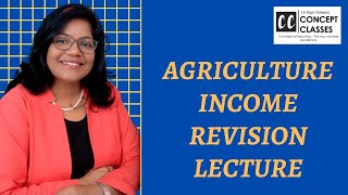 AGRICULTURE INCOME REVISION LECTURE screenshot 5