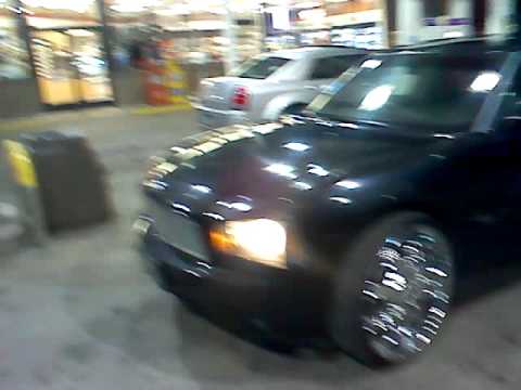 Dodge charger on 24inch rims - YouTube