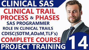 CDISC SDTM ADaM Online Training👍SAS Clinical Projects Training👌Clinical SAS Training by Experts -14