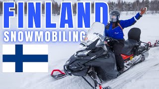 Fun Rovaniemi Finland tour - Snowmobile and Ice Fishing In LAPLAND