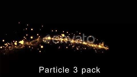 Gold Particles 4K | Motion Graphics - Envato elements