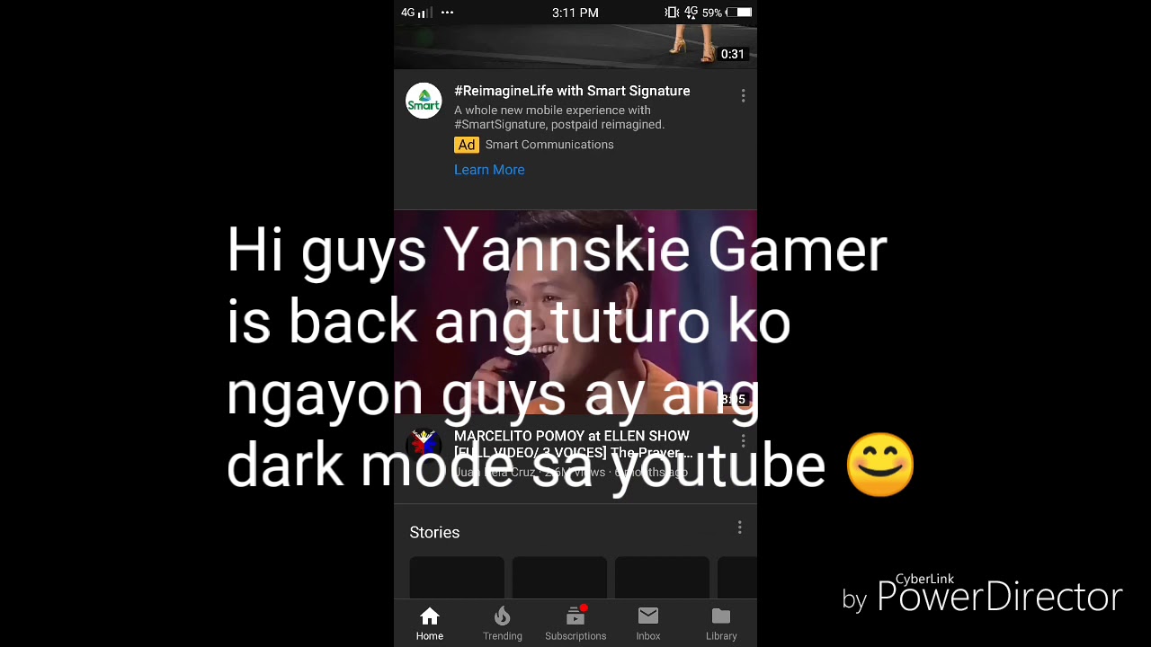 Tutorial Dark Mode in Youtube. - YouTube