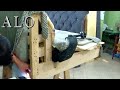 HOW TO REMOVE AN ARM OFF A SOFA - ALO Upholstery