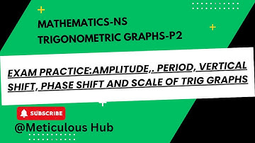 SKETCHING TRIGONOMETRIC GRAPHS | EXAM PRACTICE QUESTIONS-PART 2
