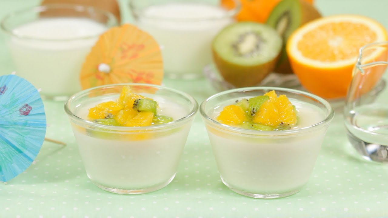 Annin Tofu (Almond Jelly) Recipe Cooking with Dog YouTube