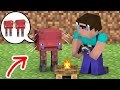 Monster School : Good Noob and Baby Strider - Minecraft Animation