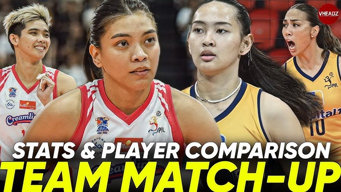 Creamline vs. Capital 1 Match-Up in PVL ALL FILIPINO CONFERENCE! Stats and  Players Analysis!