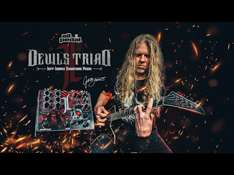 All Pedal Jeff Loomis Devils Triad Signature Distortion Pedal