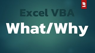 สอน Excel : เริ่มต้น VBA แบบง่าย ๆ ภายใน 12 คลิป (คลิปที่ 1)