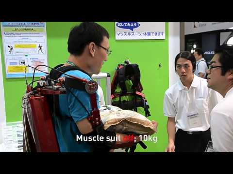 Tokyo University of Science muscle suit - CEATEC 2012