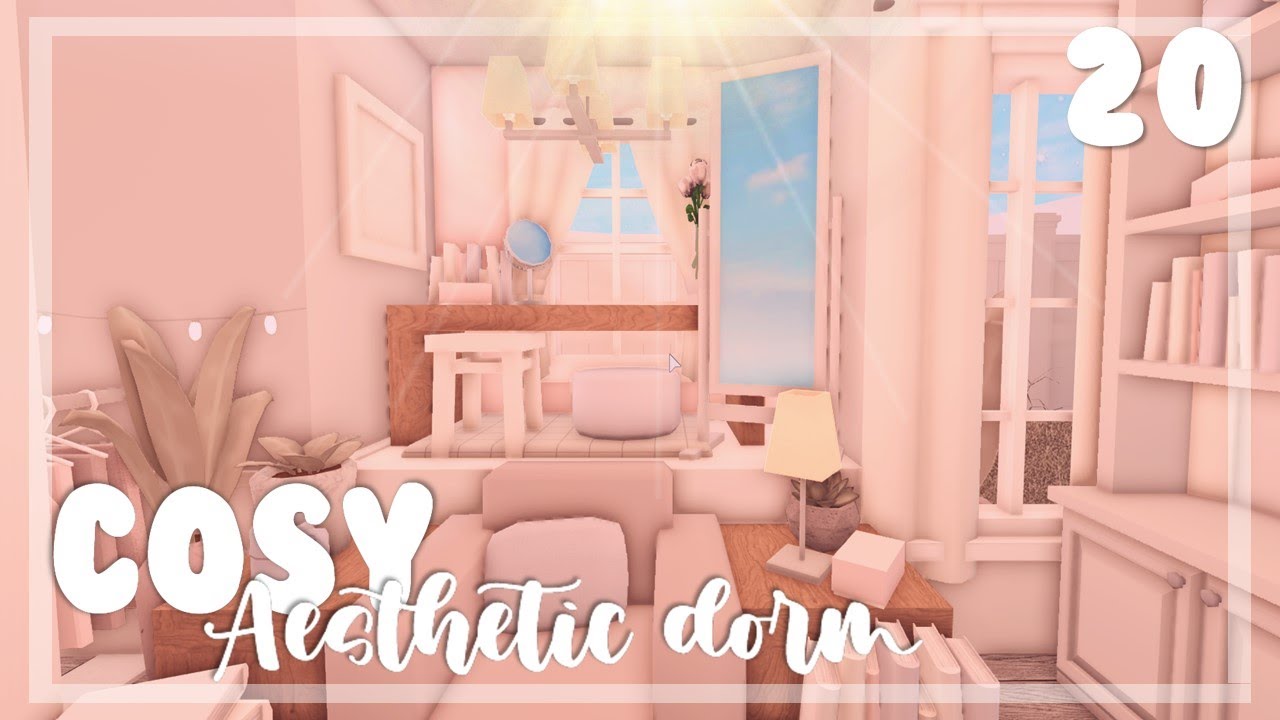 BLOXBURG| *basement needed* cosy aesthetic dorm 20k | House build - YouTube