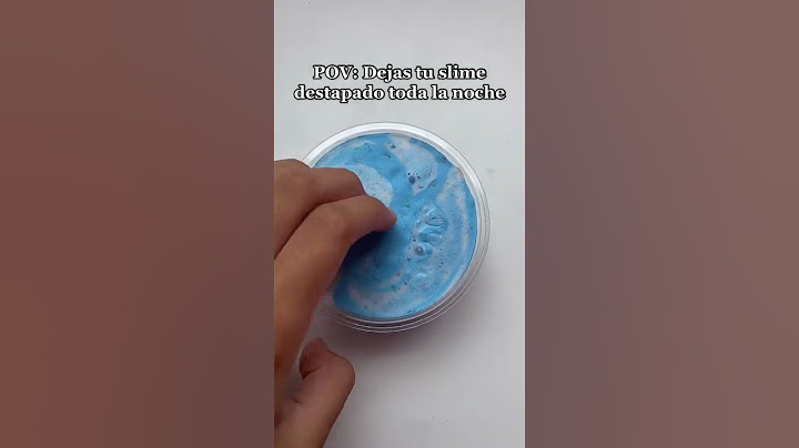 Pov: dejas tu slime destapado toda la noche #shorts