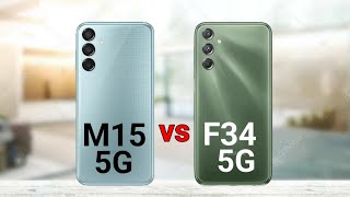 Samsung M15 vs Samsung F34