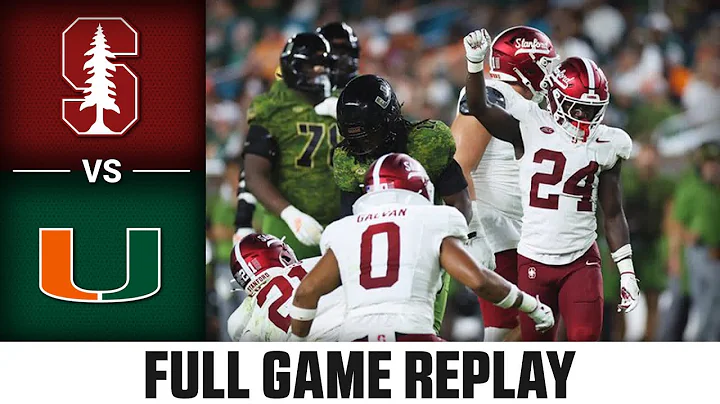 Stanford vs Miami Full Game Replay | 2025 ACC Football