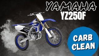 Yamaha YZ250f - Bad Fuel - Won't Start or Run Carb Clean Carburetor Hard to Start YZ250-F by Mid Nebraska Motorsports 1,399 views 7 months ago 23 minutes