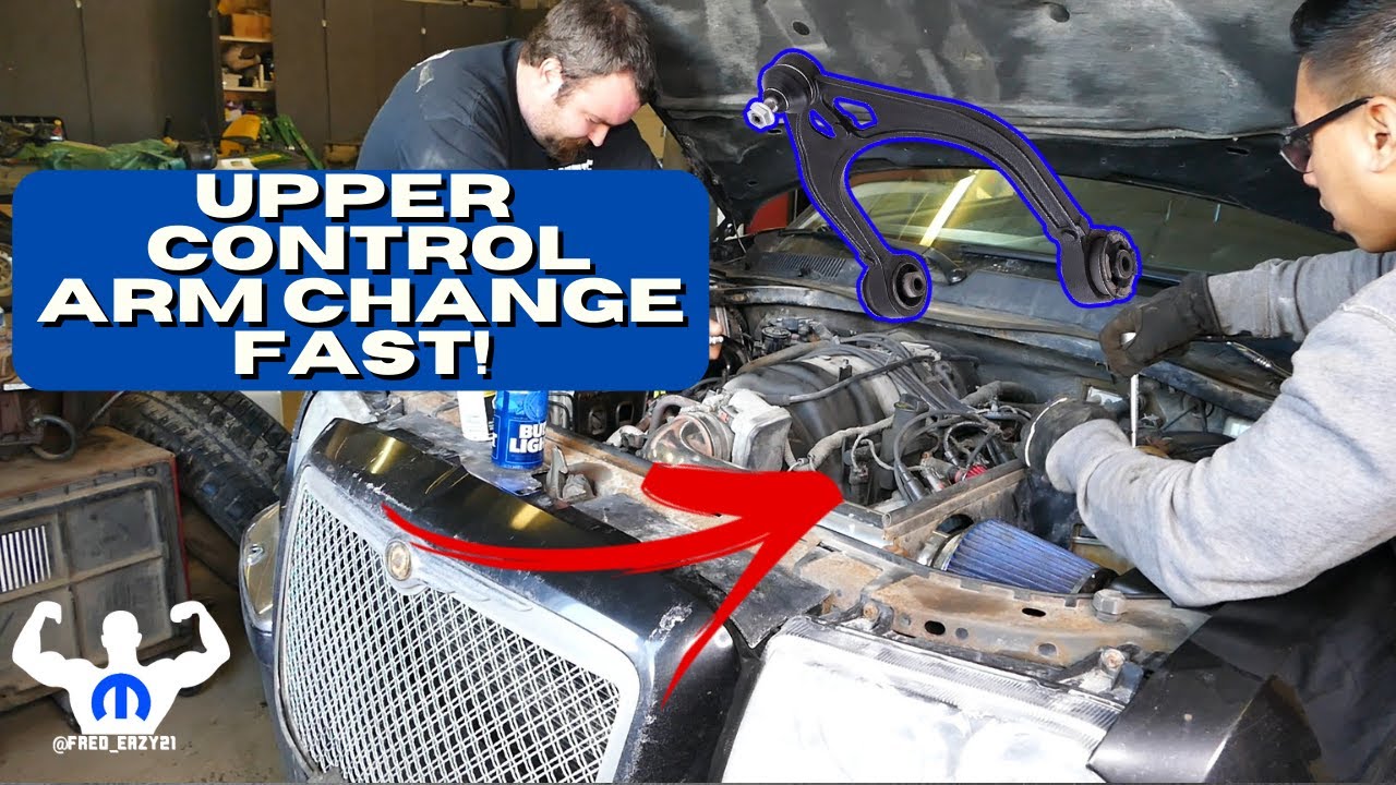 Chrysler 300 Front Upper Control Arm Replacement / Change - Dodge LX ...