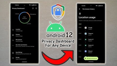 Tricky Thursday #78: Android 12 Privacy Dashboard For Any Device | Tech Magic |