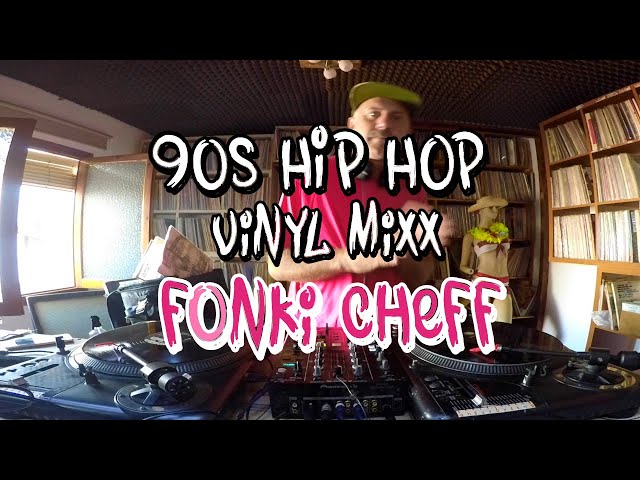 All Vinyl dj Set - 90s Classic Hip Hop - Fonki Cheff class=