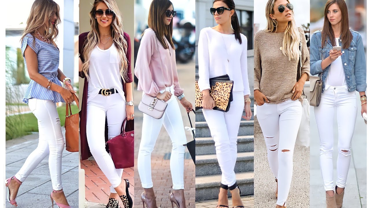 7 outfits con top blanco para verte elegante en primavera