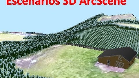 Escenarios 3D en ArcScene de ArcGIS