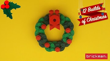 12 Builds of Christmas: Build 1 LEGO® Christmas Wreath