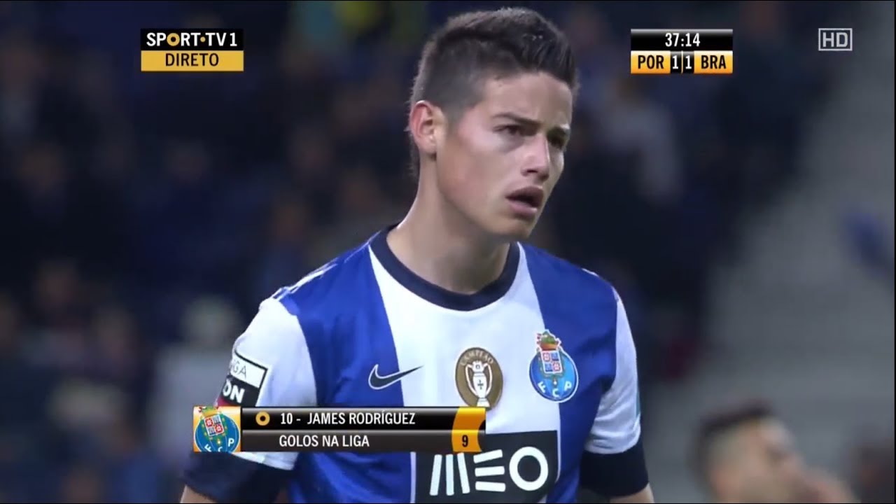 James Rodriguez vs Sporting Braga (25/11/2012) HD By CROSE