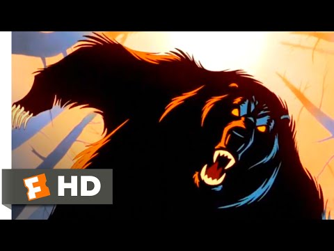 Balto (1995) - The Bear Fight Scene (4/10) | Movieclips