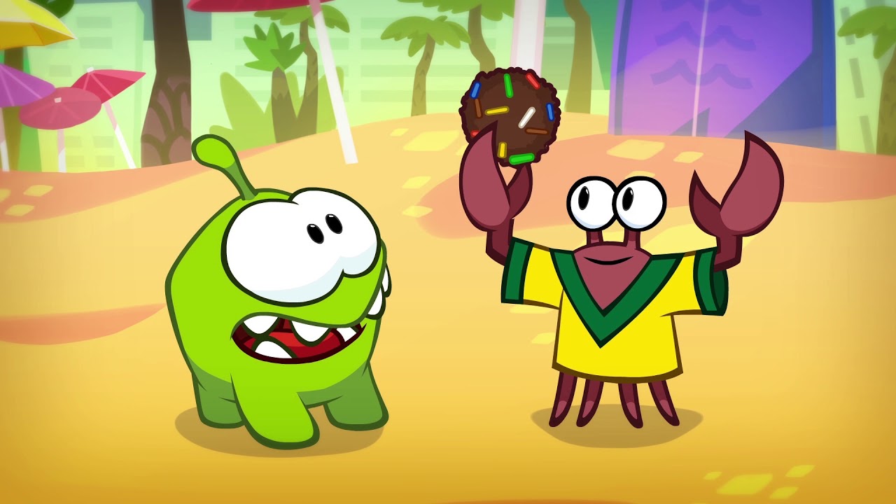 ⁣Om Nom Stories: Football | Cut the Rope | Funny Cartoons for Kids | HooplaKidz TV