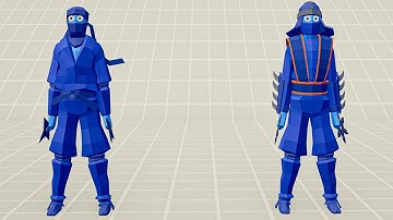 NINJA & SENSEI vs EVERY UNIT - Totally Accurate Battle Simulator TABS