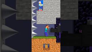 Escape From Spike With Herobrine: Lava Run