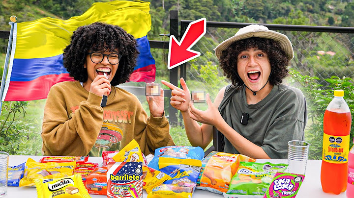 PROBANDO DULCES DE COLOMBIA | VLOG CON @LaGranjadelBorrego