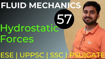 Hydrostatic Forces on Surface | ESE | SSC JE | UPPSC AE | PSU