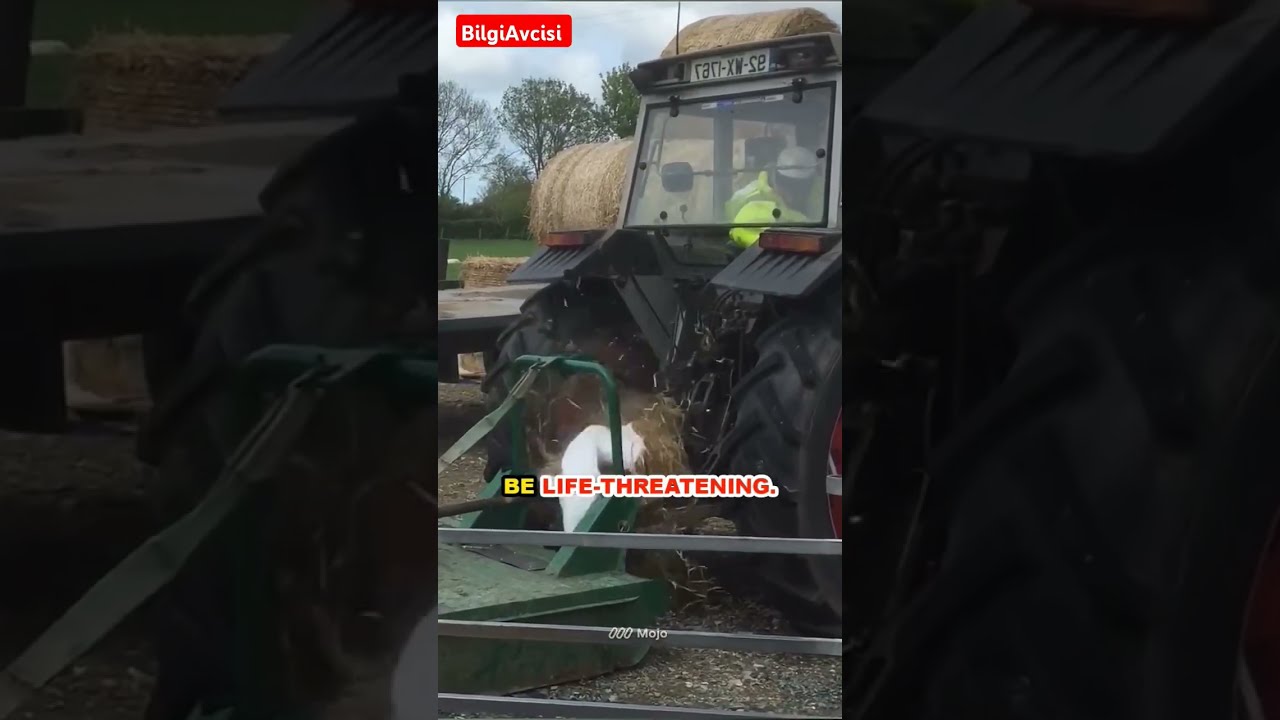 Farm Safety Beware Of Spinning PTO Shorts FarmSafety TractorSafety