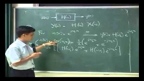 Fundamentals of Signal Processing - Digital Filtering by Prof. Minh Do