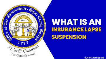 What Is An Insurance Lapse Suspension?