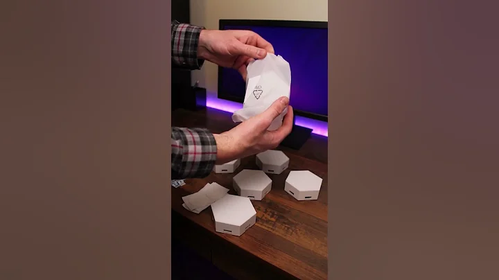 Unboxing LED Hexagon Lights from Amazon!