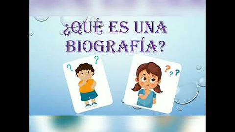 Cosa serve la biografia?