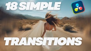 18 BEST DaVinci Resolve Transition Effects For Beginners