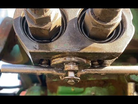 Fix John Deere 3020 coupler leak