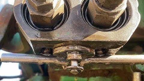 Fixing 3020 John Deere Coupler Leaks