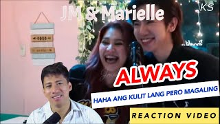 JM & Marielle (JMielle) - Always (Duet) | Reaction Video