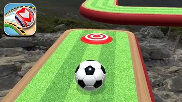 Rolling Balls 3D Sky Race Speedrun Gameplay Levels 25-28